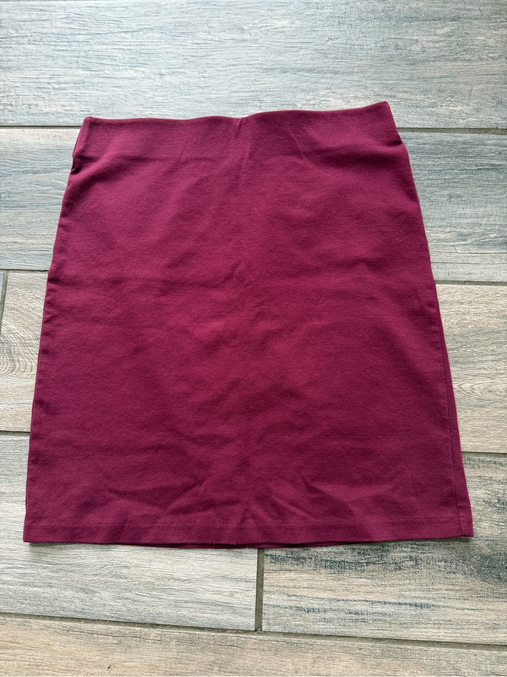 Old Navy Stretch Ponte Pencil Skirt - Burgundy, Medium